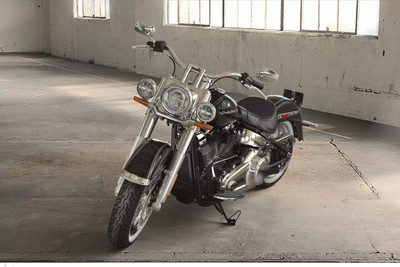 Harley Davidson Deluxe Front Left Quarter View
