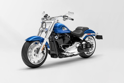 Harley-Davidson Fat Boy Front Left Quarter View