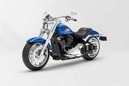 Harley-Davidson Fat Boy Front Left Quarter View