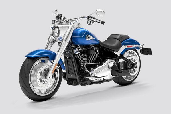 Harley-Davidson Fat Boy Front Left Quarter View
