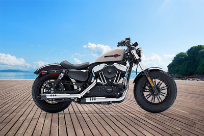 Harley Davidson Forty Eight Side Profile View (Right)