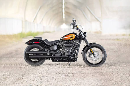 Harley Davidson Street Bob Right Side View