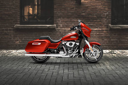 Harley Davidson Street Glide Right Side View