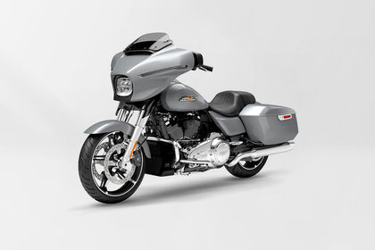 Harley-Davidson Street Glide Front Left Quarter View Harley-Davidson Street Glide Front Left Quarter View