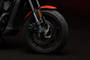 Harley Davidson Street Rod Front Tyre View