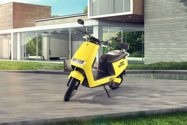Hero Electric Eddy Front Left Quarter View