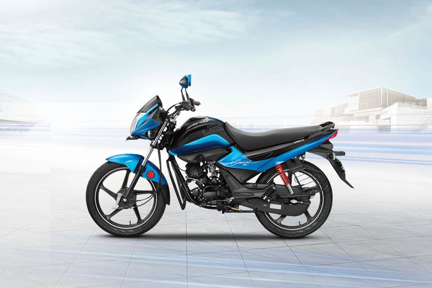 Hero Splendor iSmart BS4 Side Profile View (Left)