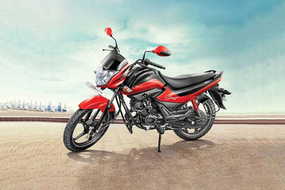 Hero Splendor iSmart BS4 Front Left Quarter View