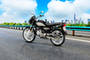 Hero Splendor Plus Rear Left View