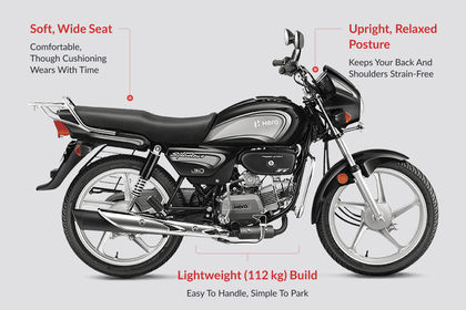 Hero Splendor Plus Ergonomics Highlights Hero Splendor Plus Ergonomics Highlights