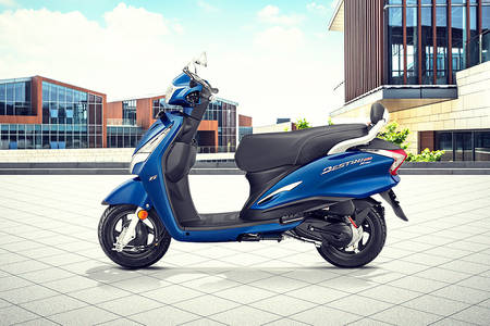 Destiny scooty on road price sale