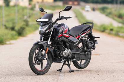 Hero Glamour X 125 Front Left Quarter View Hero Glamour X 125 Front Left Quarter View