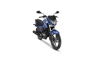 Blue Colour Glamour Disk Bike Price Hero Glamour XTEC Drum On Road