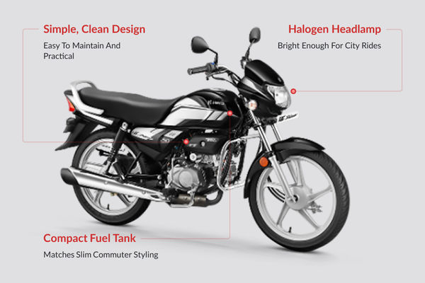 Hero HF Deluxe Design Highlights Hero HF Deluxe Design Highlights