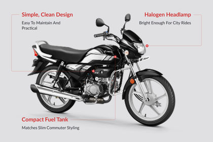 Hero HF Deluxe Design Highlights