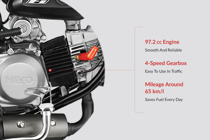 Hero HF Deluxe Engine Highlights