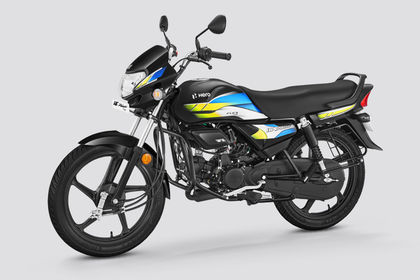Hero HF Deluxe Flex Fuel Front Left Quarter View Hero HF Deluxe Flex Fuel Front Left Quarter View