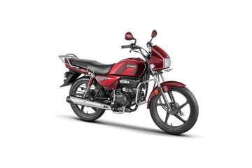 Xtec Super Splendor Red Colour Bs6 Hero Splendor Plus XTEC On Road