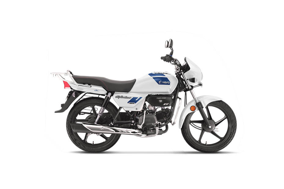 Hero Splendor Plus XTEC Pearl Fadeless White Colour