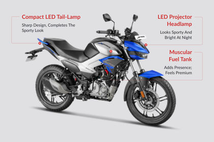 Hero Xtreme 125R Design Highlights Hero Xtreme 125R Design Highlights