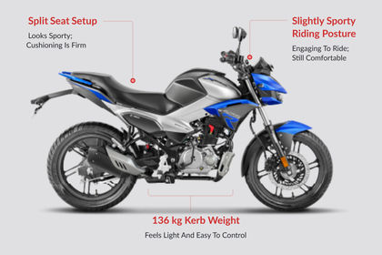 Hero Xtreme 125R Ergonomics Highlights Hero Xtreme 125R Ergonomics Highlights