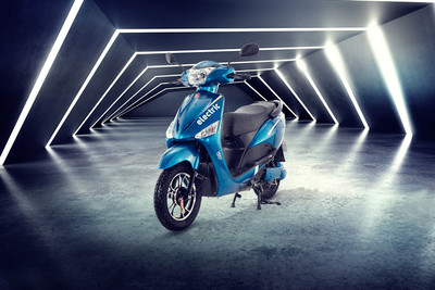 Hero Electric Optima Front Left Quarter View