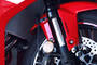 Honda CBR650R Front Suspension View