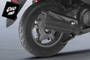 Honda Dio Rear Tyre View