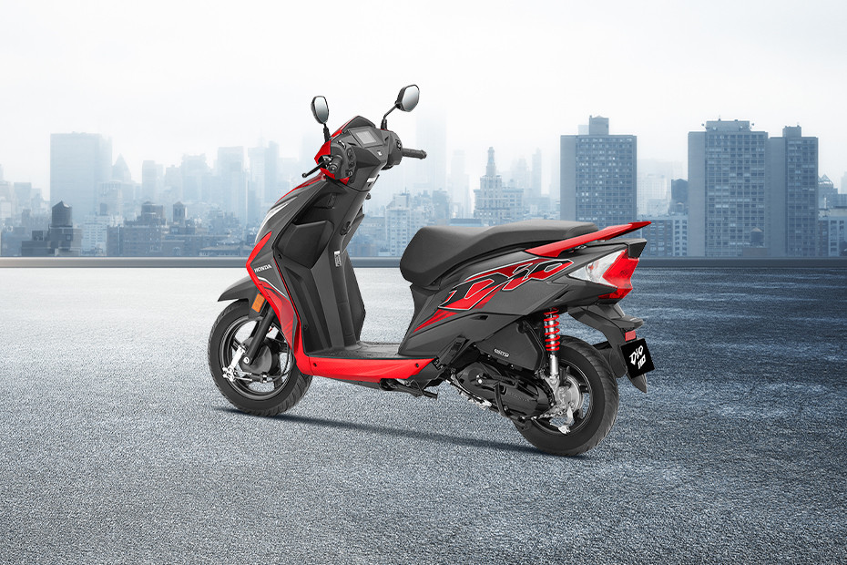 Matte Black Dio Scooter Deluxe Honda Dio Sports Deluxe Price