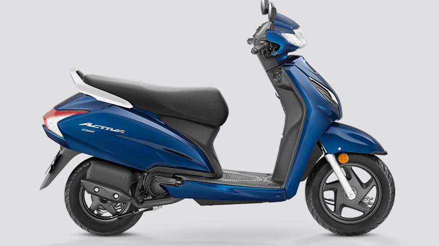 Honda Activa 6G Side Profile View (Right)