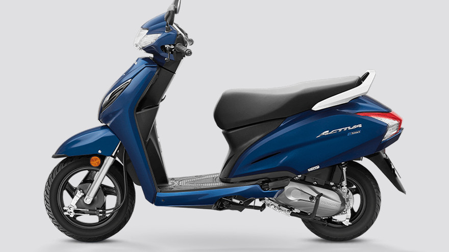 Honda Activa 6G Side Profile View (Left)
