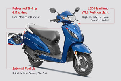 Honda Activa Design Highlights Honda Activa Design Highlights