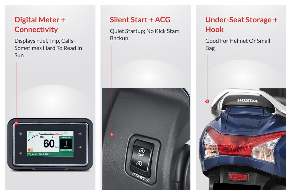 Honda Activa Features Highlights