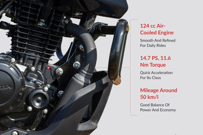 Honda CB125 Hornet Engine Highlights