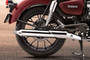 Honda CB350 Rear Tyre View