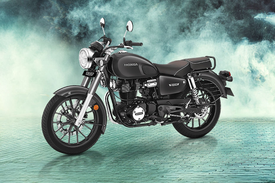 Honda CB350 Front Left Quarter View