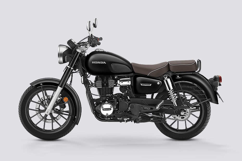 Honda CB350C Side Profile View (Left)