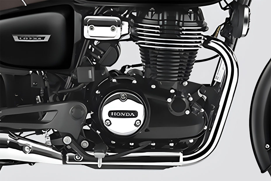 Honda CB350C Engine (Right)