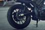 Honda CL500 Scrambler Rear Tyre View