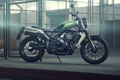 Honda CL500 Scrambler दाईं ओर का दृश्य