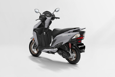 Honda Dio 125 Rear Left Three Quarter View