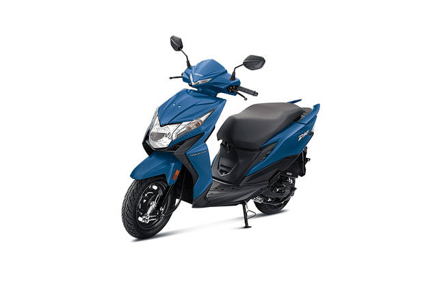 Honda Dio Jazzy Blue Metallic Colour