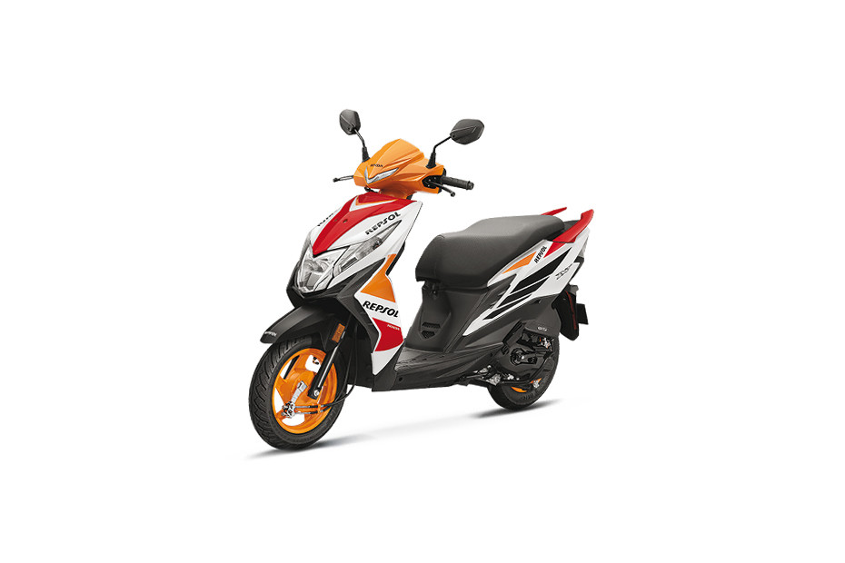 Honda Dio (2020-2024) Dazzie Yellow Metallic Colour - Dio (2020