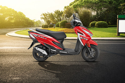 Honda Grazia Side Profile View (Right)