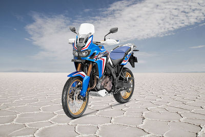 Honda CRF1000L Africa Twin Front Left Quarter View