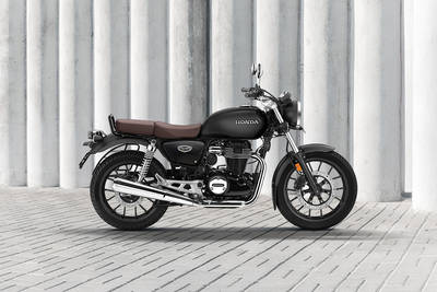Honda CB350 H'ness दाईं ओर का दृश्य
