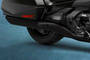 Honda Gold Wing Rear Tyre View