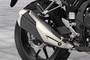 Honda NX500 Exhaust View