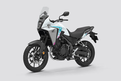 Honda NX500 Front Left Quarter View Honda NX500 Front Left Quarter View