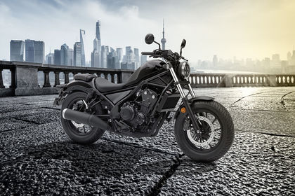 Honda Rebel 500 Side Profile View (Right) Honda Rebel 500 Side Profile View (Right)